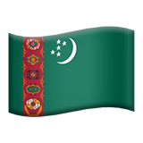 Туркменистан Apple Emoji