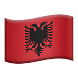 Албания Apple Emoji