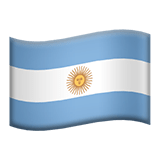 Аргентина Apple Emoji