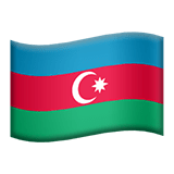 Азербайджан Apple Emoji