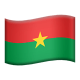 Буркина-Фасо Apple Emoji