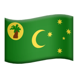 Кокосовые острова Apple Emoji