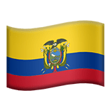 Эквадор Apple Emoji