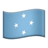 Федеративные Штаты Микронезии Apple Emoji