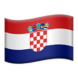 Хорватия Apple Emoji