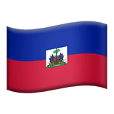 Республика Гаити Apple Emoji