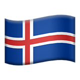 Исландия Apple Emoji