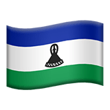 Лесото Apple Emoji