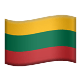 Литва Apple Emoji