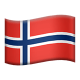 Норвегия Apple Emoji