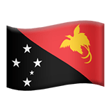 Папуа — Новая Гвинея Apple Emoji