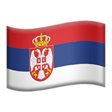 Сербия Apple Emoji