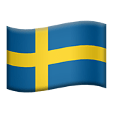Швеция Apple Emoji