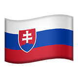 Словакия Apple Emoji