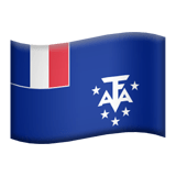 Французские Южные и Антарктические территории Apple Emoji