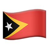 Восточный Тимор Apple Emoji