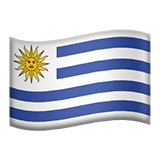 Уругвай Apple Emoji