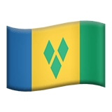 Сент-Винсент и Гренадины Apple Emoji