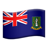 Виргинские Острова (Великобритания) Apple Emoji