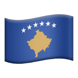 Республика Косово Apple Emoji