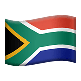 Южно-Африканская Республика Apple Emoji