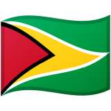 Гайана Android/Google Emoji