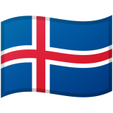 Исландия Android/Google Emoji