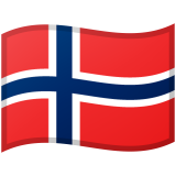 Норвегия Android/Google Emoji