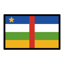 Центральноафриканская Республика OpenMoji Emoji