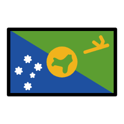 Остров Рождества OpenMoji Emoji