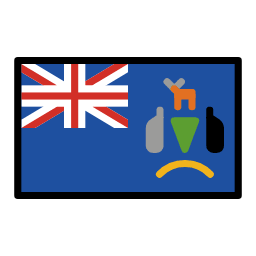 Южная Георгия и Южные Сандвичевы Острова OpenMoji Emoji
