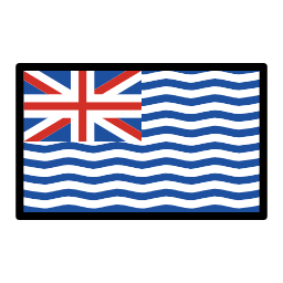Британская Территория в Индийском Океане OpenMoji Emoji