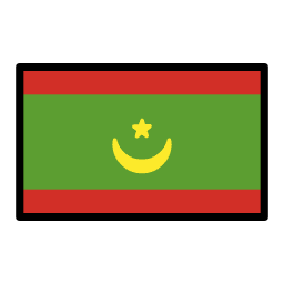 Мавритания OpenMoji Emoji