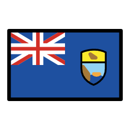 Острова Святой Елены, Вознесения и Тристан-да-Кунья OpenMoji Emoji