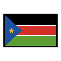 Южный Судан OpenMoji Emoji