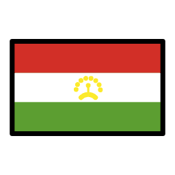 Таджикистан OpenMoji Emoji