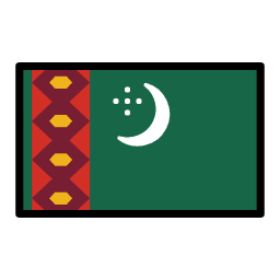 Туркменистан OpenMoji Emoji