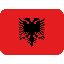 Албания Twitter Emoji