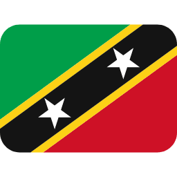 Сент-Китс и Невис Twitter Emoji