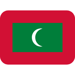 Мальдивы Twitter Emoji