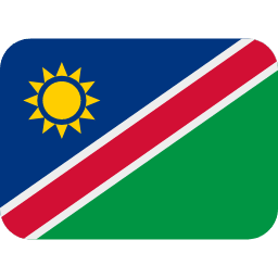 Намибия Twitter Emoji