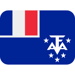 Французские Южные и Антарктические территории Twitter Emoji
