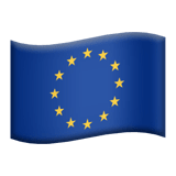 Европейский Союз Apple Emoji
